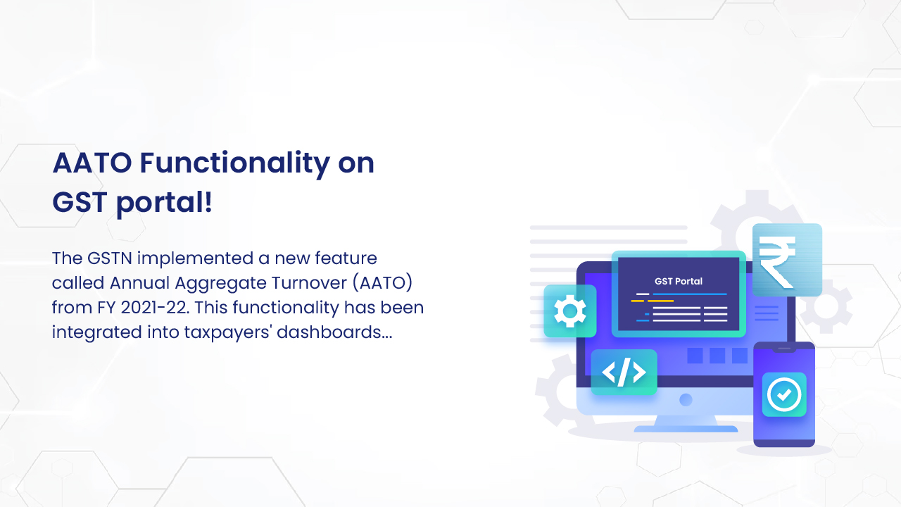 AATO Functionality on GST portal!