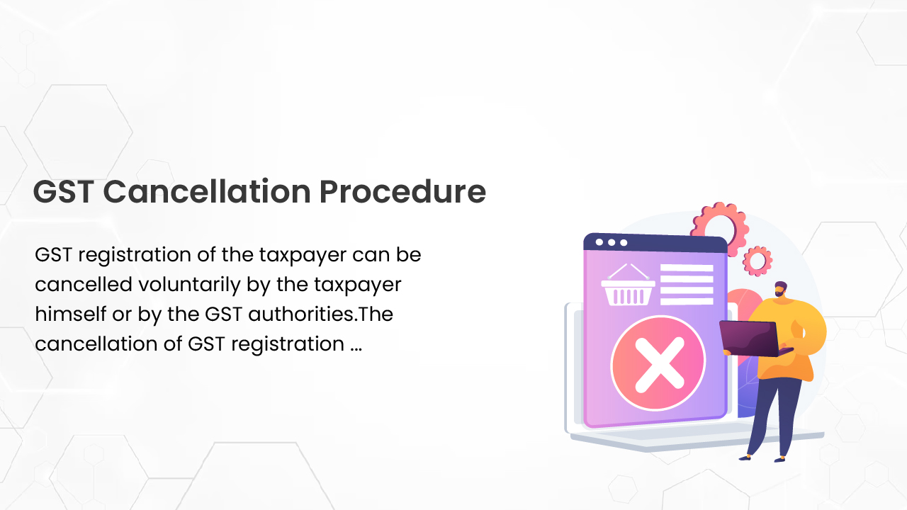 gst cancellation procedure