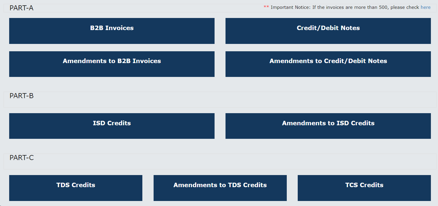 GSTR2A Vs GSTR2B